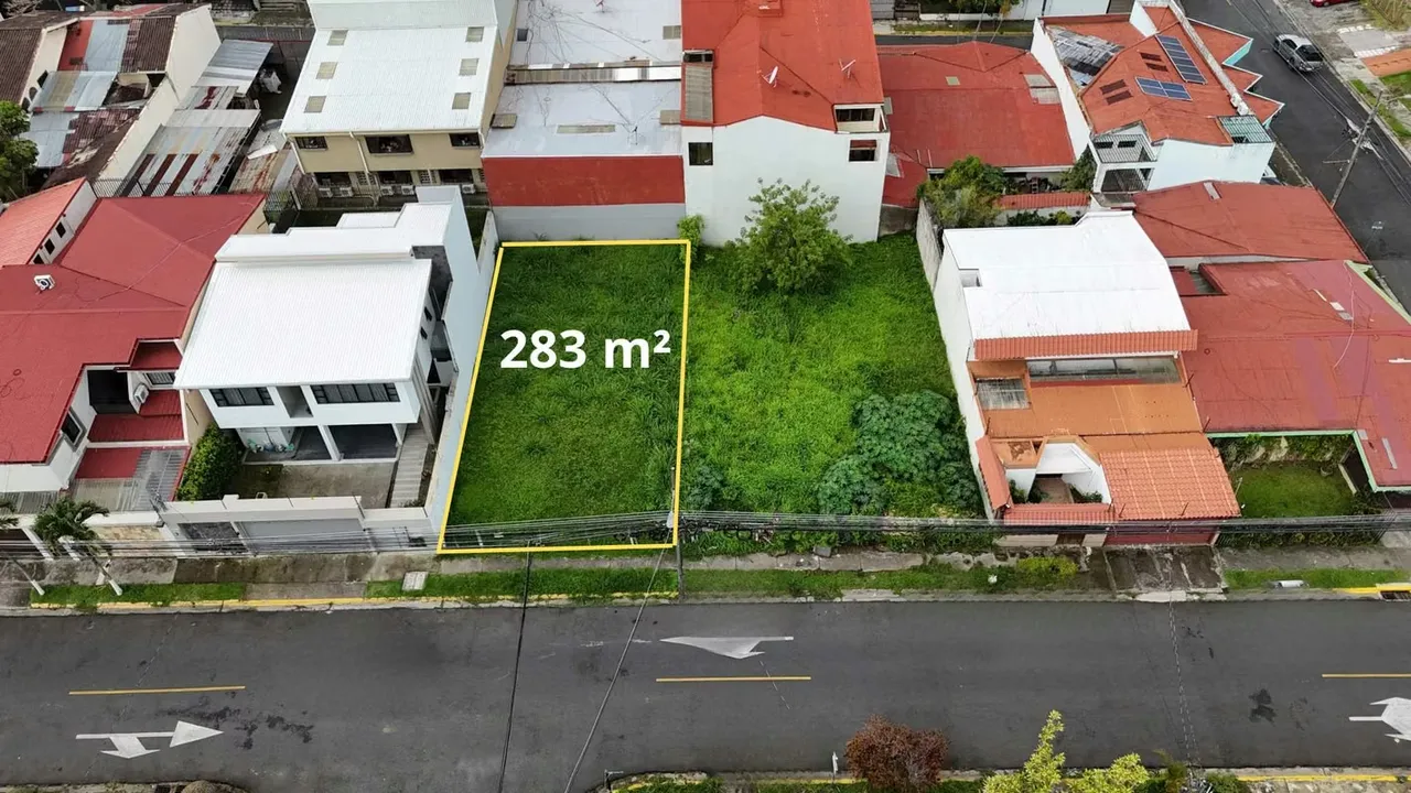 VENTA TERRENO RESIDENCIAL 283M2