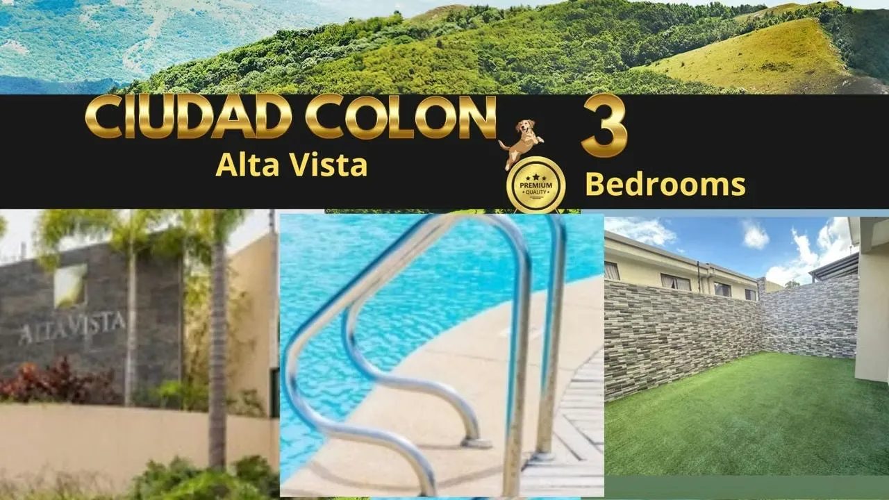 Hermosa Casa Ciudad Colon  Alta vista