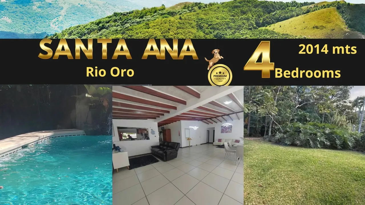 Independent house for rent - Río Oro, Santa Ana