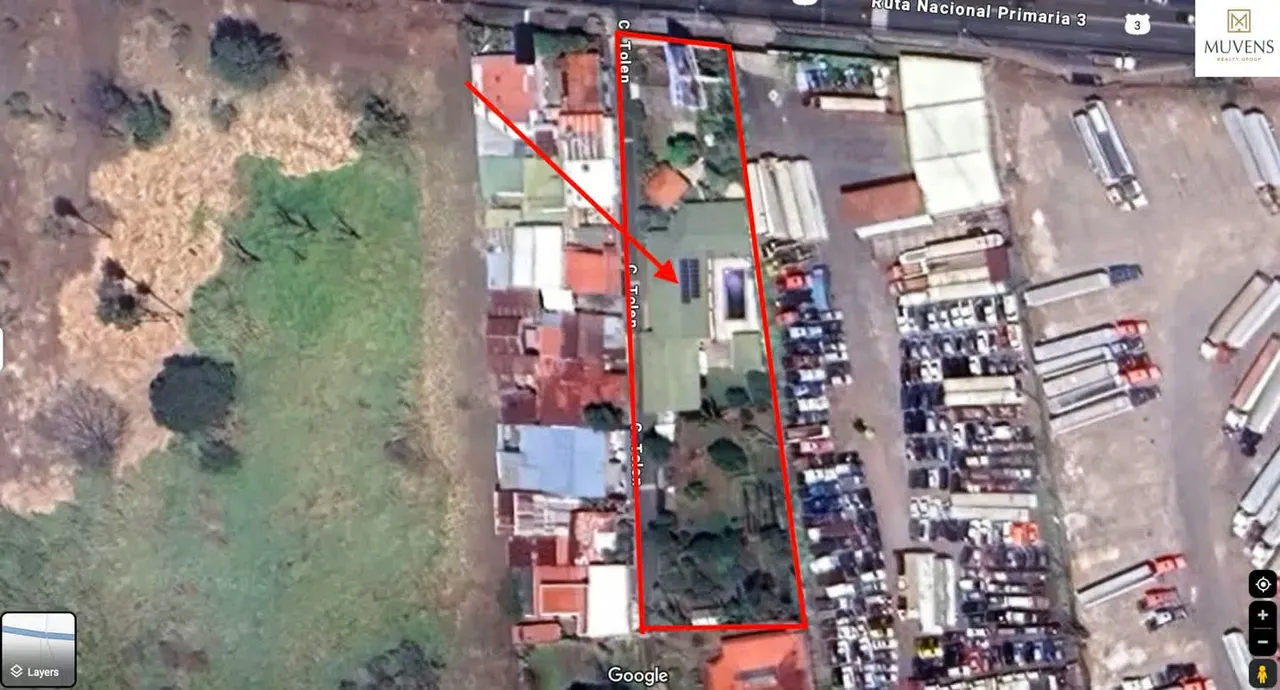 Se vende terreno con uso mixto en Las Flores, Heredia (AD).