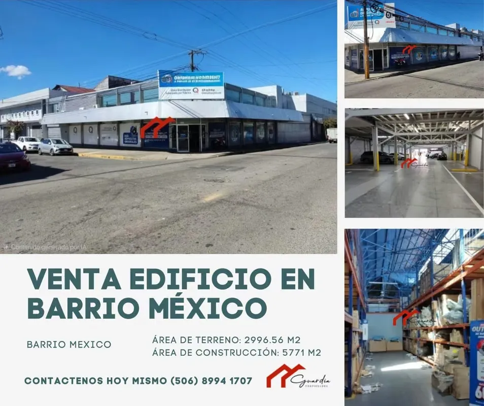 Venta de propiedad donde se ubicaba Grupo Q en Barrio México, San José
