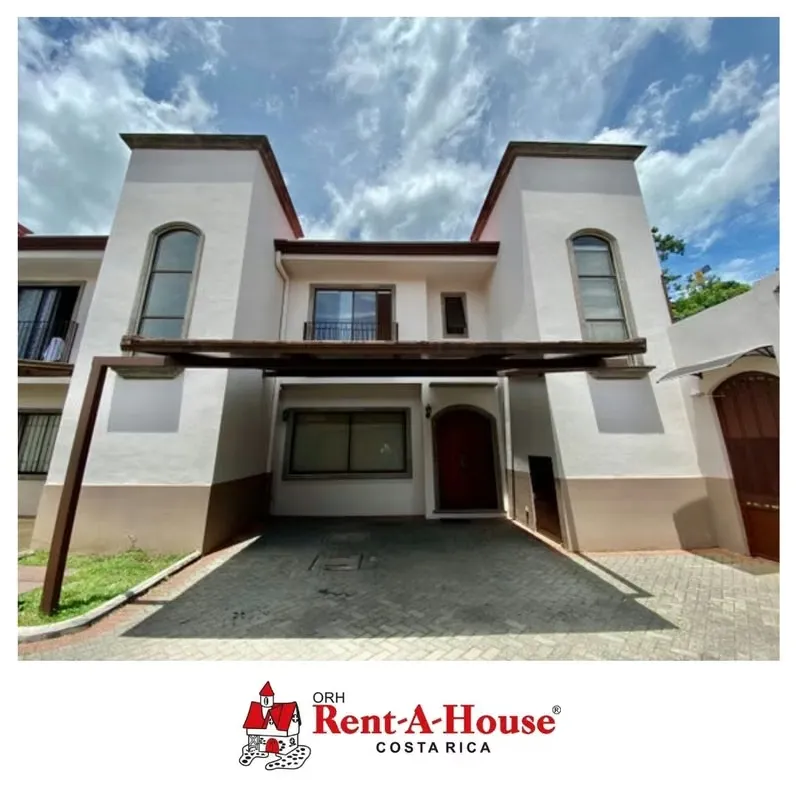 Casa en venta en condominio en Santa Ana – 3 habitaciones, excelente ubicación