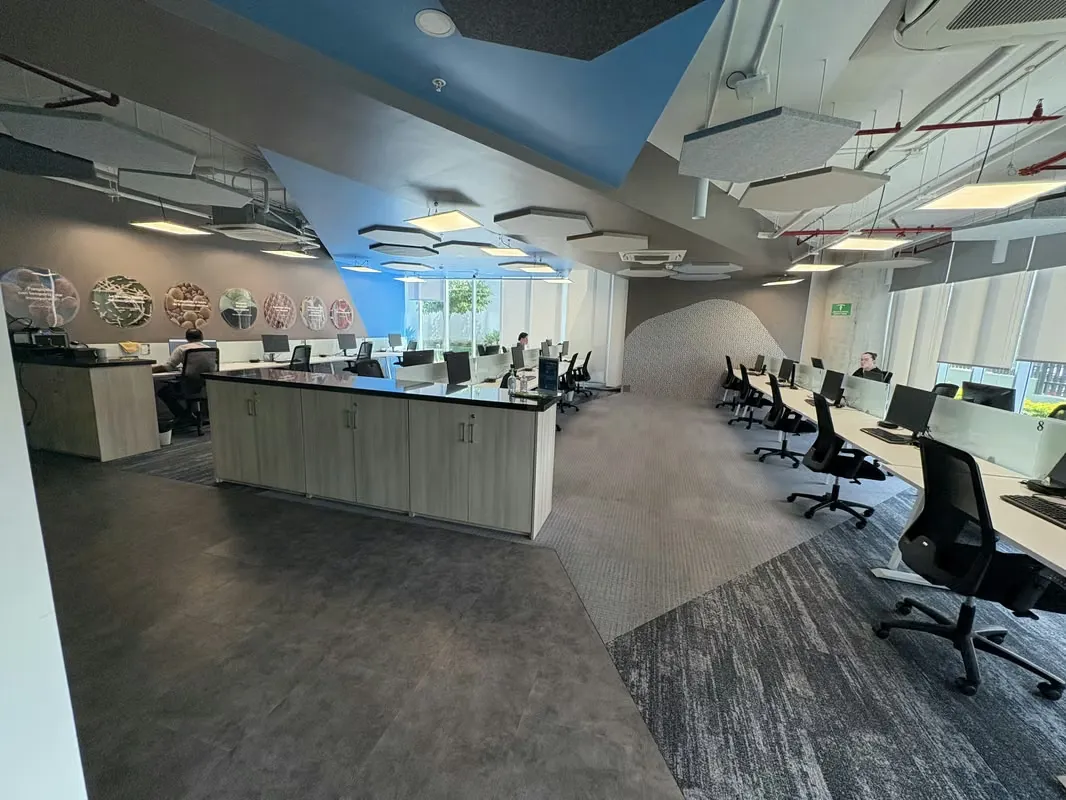 Office space available in Escazú in a state-of-the-art corporate building