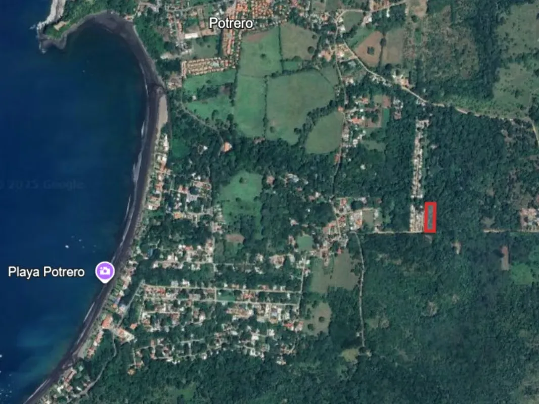 Venta de terreno plano de 5000 m2 en Playa Potrero -EU