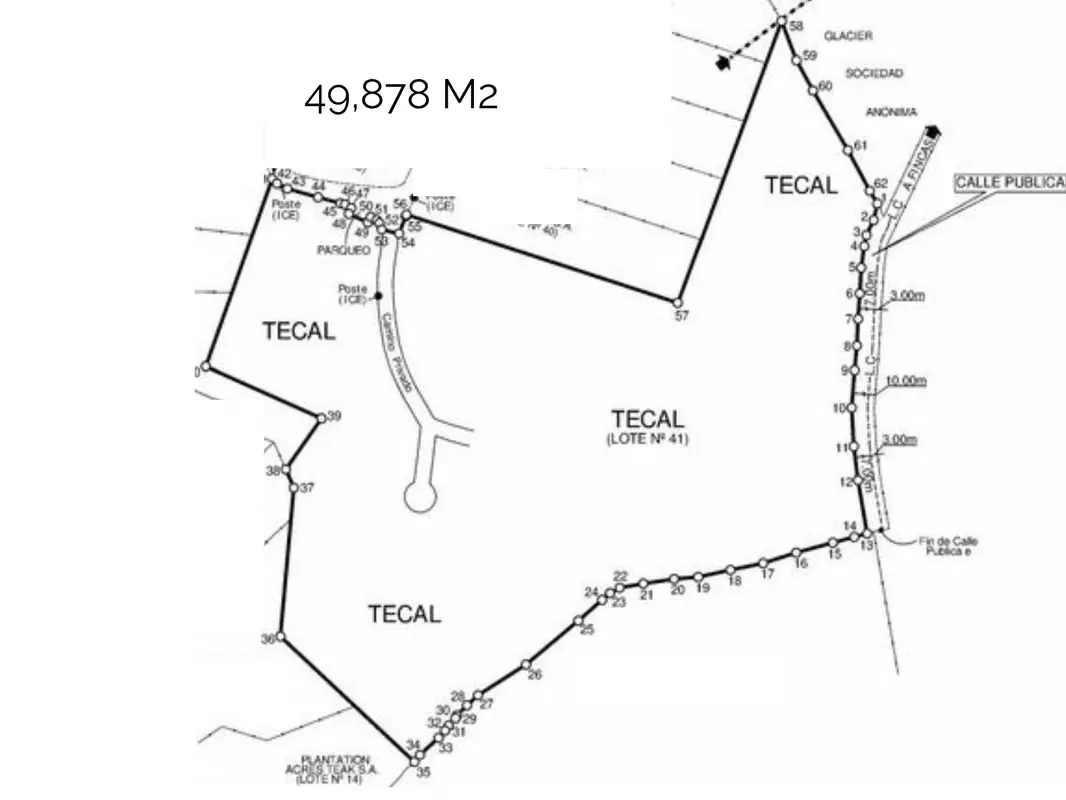 Land with Sea View for Sale - 4.99 Hectareas - Ideal for Development
