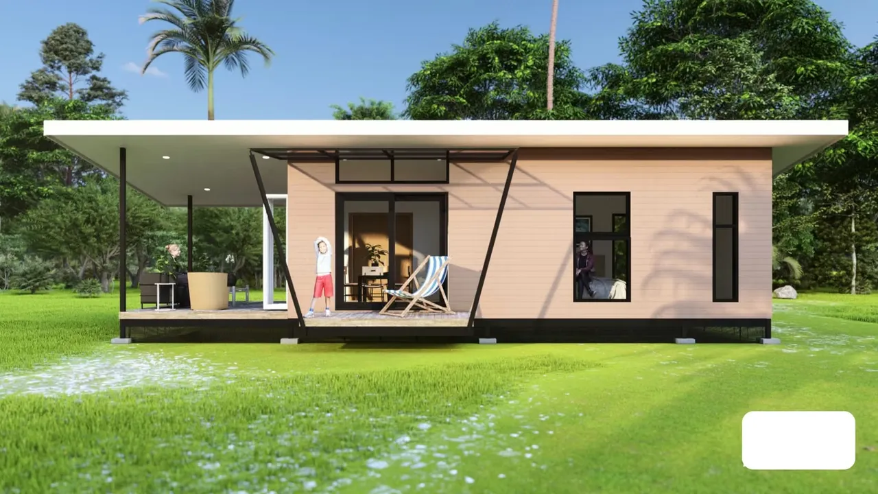 Venta casa con terraza a estrenar cerca de Playa Bejuco, Parrita. (MV)