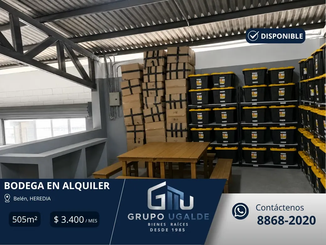 Warehouse for Rent | Belén, Heredia – Lindora Radial a Radial