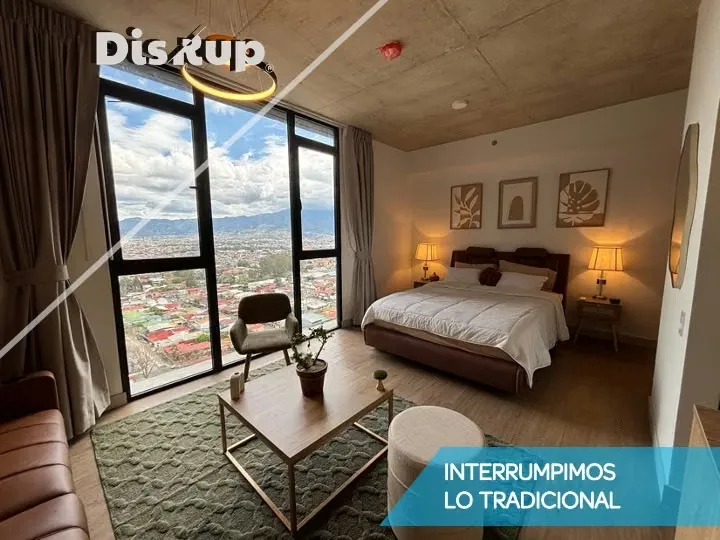 New furnished studio apartment for rent. Escalante area. San Pedro