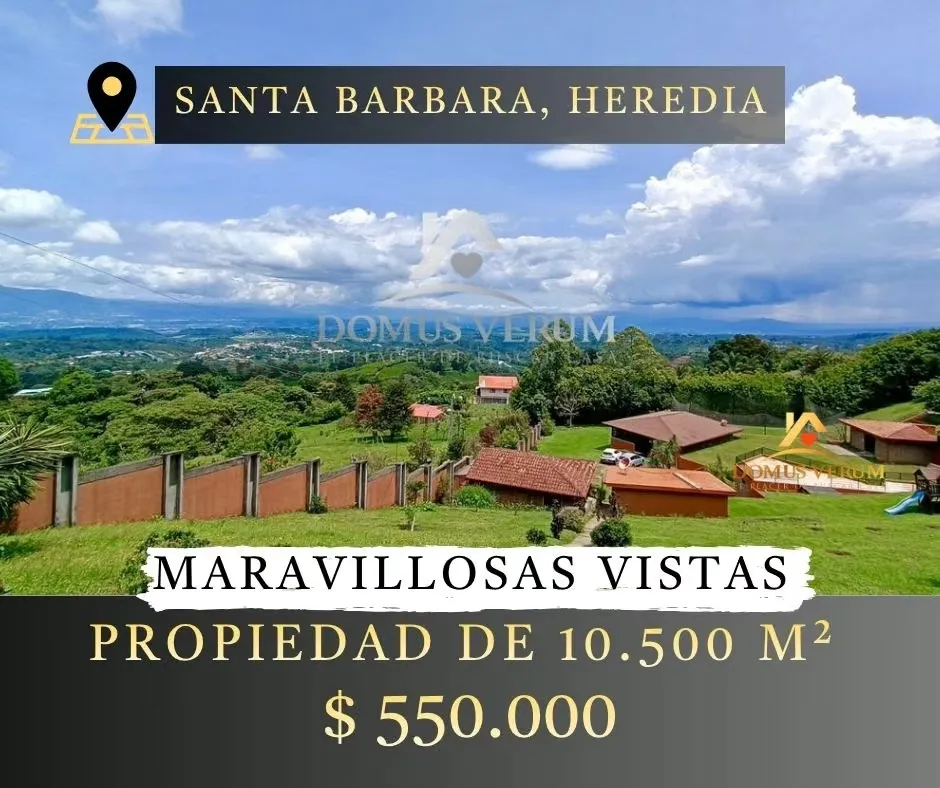 Venta de Finca con amplia infraestructura en Santa Bárbara, Heredia