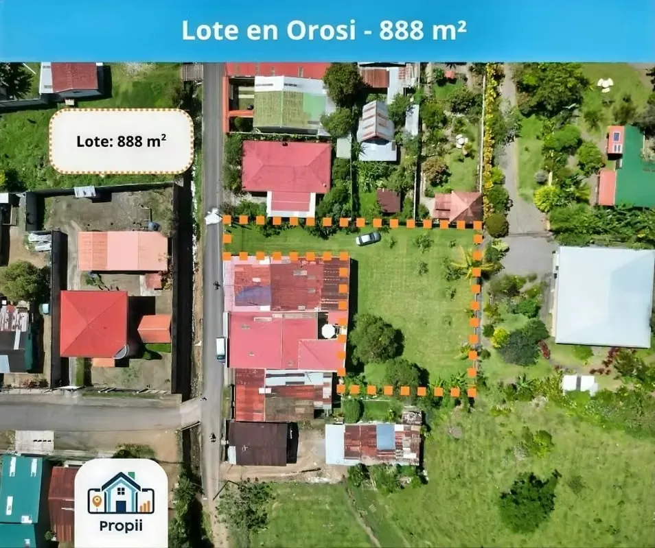 Lot for sale in Orosi Centro, Paraíso, Cartago