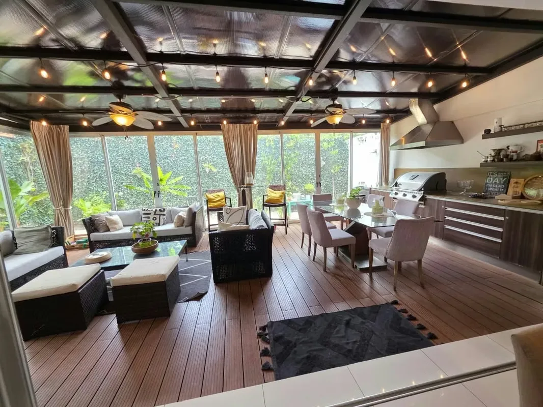 Espectacular Casa Condominio 4 hab. Pozos, Santa Ana