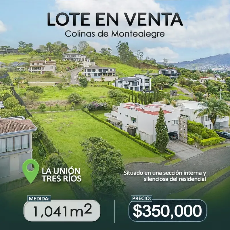 ¡El terreno ideal para su proyecto residencial de alto perfil! Se vende exclusivo lote residencial en el prestigioso ...