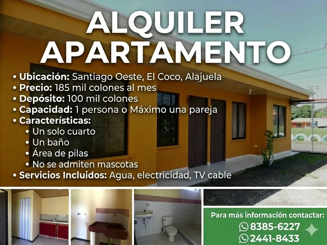Apartamento en El Coco, Santiago Oeste