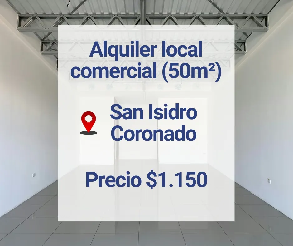 Commercial space for rent in Coronado.