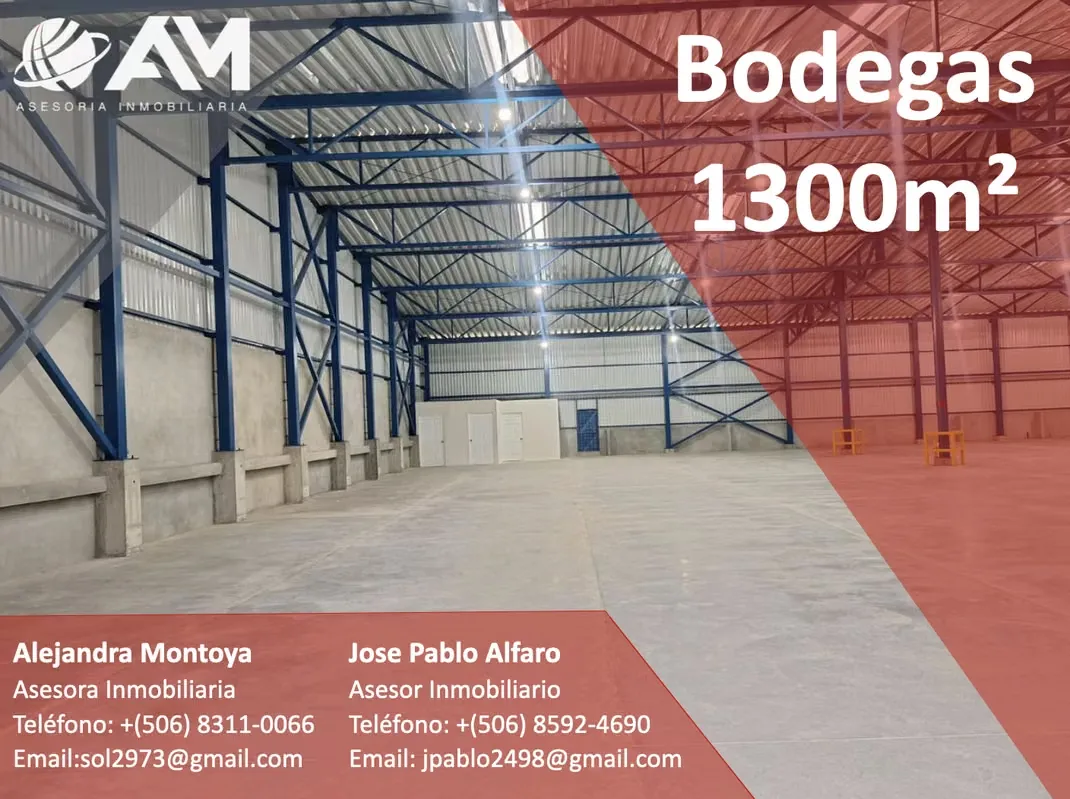 CONTAMOS CON BODEGAS Y NAVES INDUSTRIALES EN TODO EL GAM, CONTACTENOS SERA UN PLACER ATENDERLE.