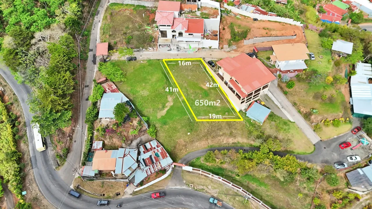 Lote en Venta con Vista Panorámica a la Capital – Aserrí, San José-1b